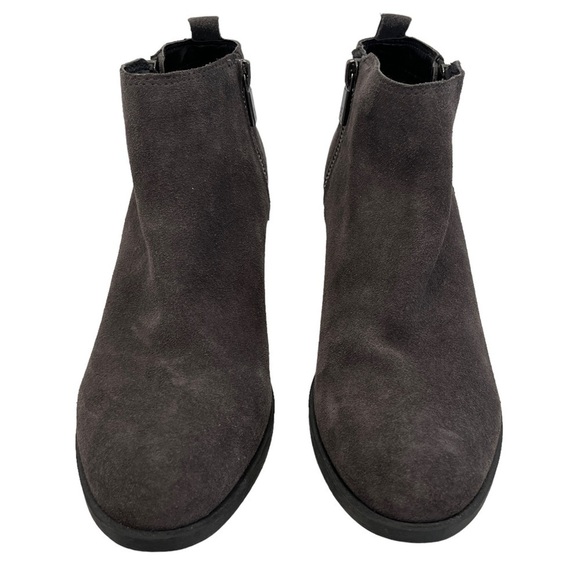 Kenneth Cole New York Dara Grey Geniune Suede Ankle Booties NWOT Size 7 - Picture 3 of 15